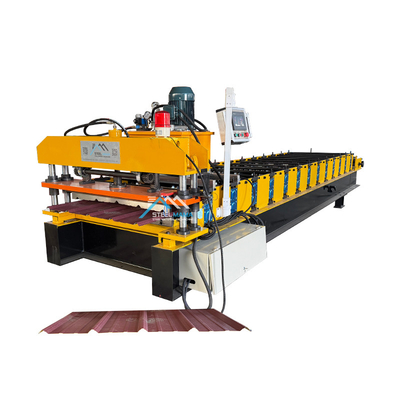 PLC-Steuerungssystem Metalldachmaschine für 0,3 mm-0,8 mm