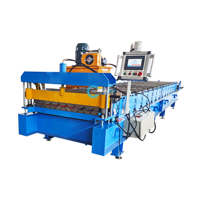 Hydraulische Schneid-Dachblech-Rollformmaschine Präzise Effizient