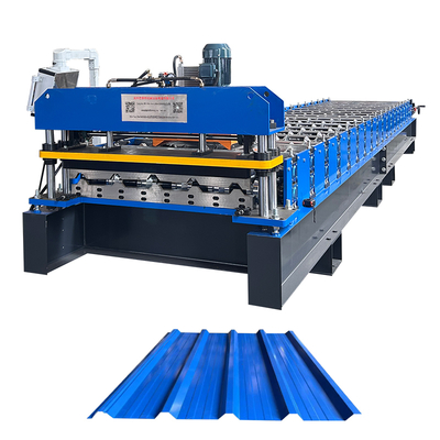 Automatisches Schneiden von Stahldachprofilen, Dachplatten und Rollenformmaschinen zum Verkauf