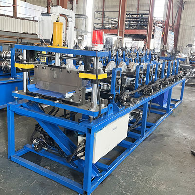 Farbstahl-Tragbare Kr18 Dachblech-Rollformmaschine Stehfalz