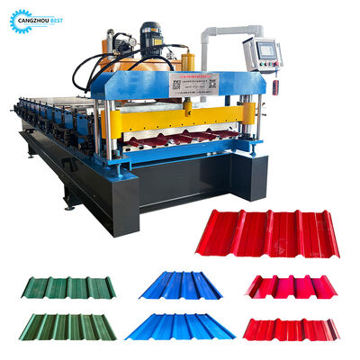 Zambia Popular IT4 840 Stahlprofil-Dachblech-Rollformmaschine