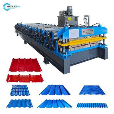Doppelschicht-Rollformmaschine / Doppeldeck-Rollformmaschine