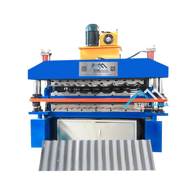 Doppelschichtige Well- und Glasfliesenformmaschine