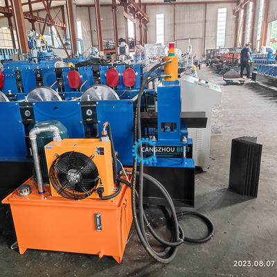 2 mm Dicke Winkelkanal Rollformmaschine für galvanisiertes Stahlprofil