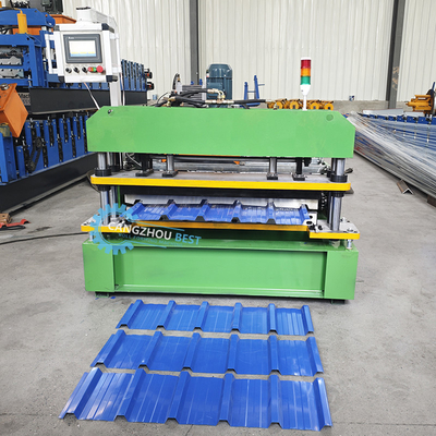 Hochgeschwindigkeitskolumbianische Maschine zur Formung von Trapezplatten