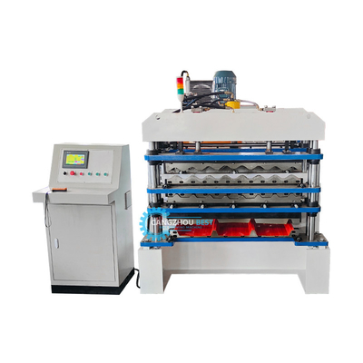 PLC-Steuerung Hydraulische Schneidmaschine Tr4 Tr5 Walzflächenmaschine für drei Schichten