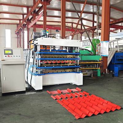 PLC-Steuerung Hydraulische Schneidmaschine Tr4 Tr5 Walzflächenmaschine für drei Schichten