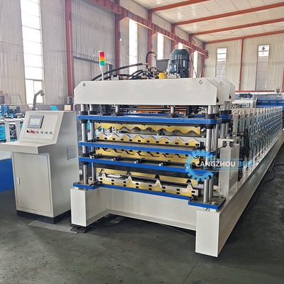 PLC-Steuerung Hydraulische Schneidmaschine Tr4 Tr5 Walzflächenmaschine für drei Schichten