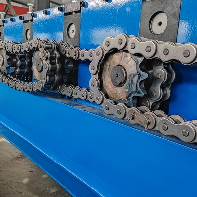 Stahlprofil galvanisierte PLC-Steuerung Decking-Blatt-Boden-Roll-Formmaschine