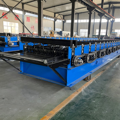 Maschine zur Verformung von Schwerlaststahldeckenplatten und -platten