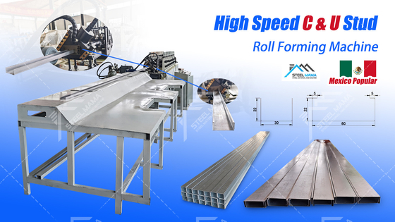 PLC-Automatische Metall-Rollformmaschine für die Produktion von C U L T-Deckennetzen
