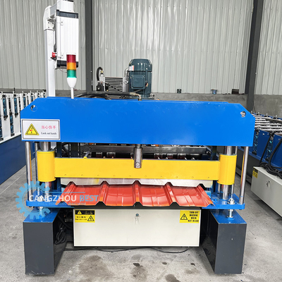 Gi 900mm Wirkungsbreite Stahlprofil Ibr Dachblech Rollformmaschine für Bau