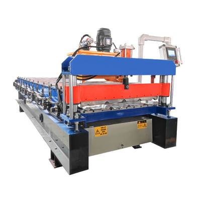 Maschine zur Rollenformung von Dachblechen für PPGI- und GI-Materialstärke von 0,2-0,8 mm
