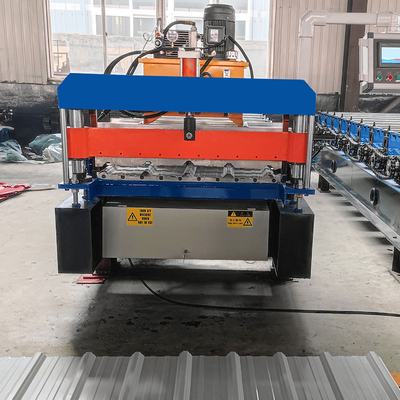 Maschine zur Rollenformung von Dachblechen für PPGI- und GI-Materialstärke von 0,2-0,8 mm