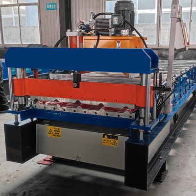 Maschine zur Rollenformung von Dachblechen für PPGI- und GI-Materialstärke von 0,2-0,8 mm