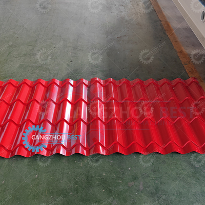 Druckmaschine zur Rollenformung von Glasdachfliesen/Linien mit hoher Leistung