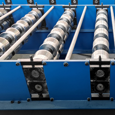 Glasfliesen-Doppelschicht-Dachplatten-Rollformmaschine mit hochpräzisem Zähler