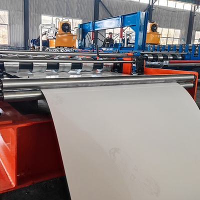 Farbstahlprofil Hochgeschwindigkeits-Rib/R-Panel-Dachblech-Rollformmaschine