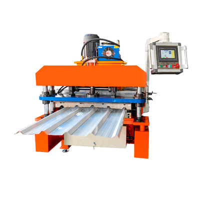 Farbstahlprofil Hochgeschwindigkeits-Rib/R-Panel-Dachblech-Rollformmaschine