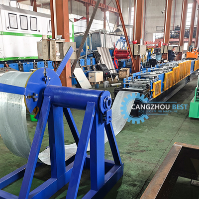 Farbstahlquadratrohr-Formschneidemaschine mit Ellblow-Maschine