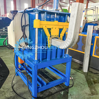 Farbstahlquadratrohr-Formschneidemaschine mit Ellblow-Maschine