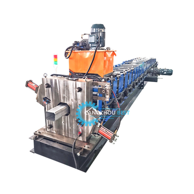Farbstahlquadratrohr-Formschneidemaschine mit Ellblow-Maschine