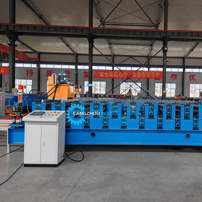 Doppelschicht-Metall-Dachblech-Zwei-Profil-In-One-Roll-Formmaschine 5,5 Kw Leistung