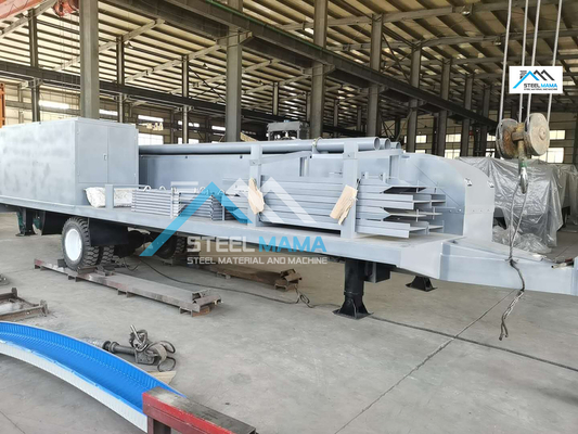 Diesel 914mm Zuführbreite K Span Rollformmaschine für 610mm-Panels