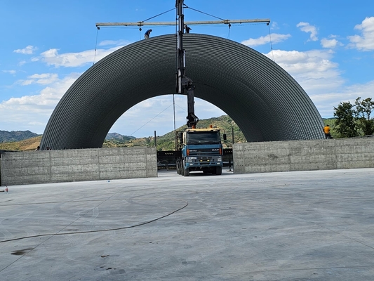 PPGI GI Mobile K Span Rollformmaschine für Maurerbeton- und Stahlkonstruktionen