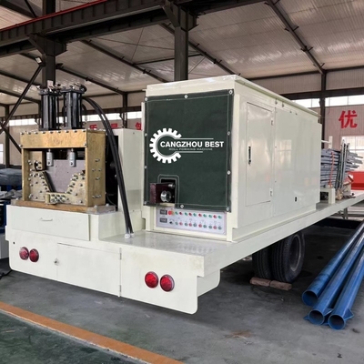 PPGI GI Mobile K Span Rollformmaschine für Maurerbeton- und Stahlkonstruktionen