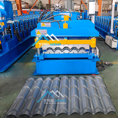 8.5kw Stahl Glasdachfliesen Rollformmaschine und Dachblechmachine