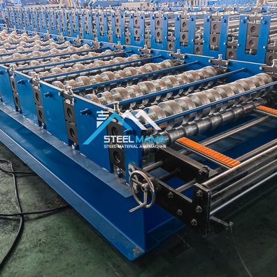 8.5kw Stahl Glasdachfliesen Rollformmaschine und Dachblechmachine