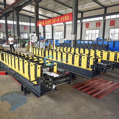 GI PPGI Galvanisierte Stahl Palisade Zaun Herstellung Rollen Formierung Maschine