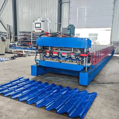 PPGI GI Stahlprofil Zee Tile Roll Forming Machine mit hoher Präzision innerhalb von 1 mm