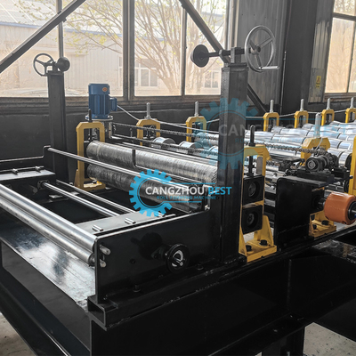 Hydraulisches Schneiden Trapez-Schritt-Fliesen-Rollformmaschine
