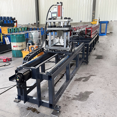 Einstellbare Schneidlänge c Stangrollenformmaschine mit hydraulischem Schneidsystem