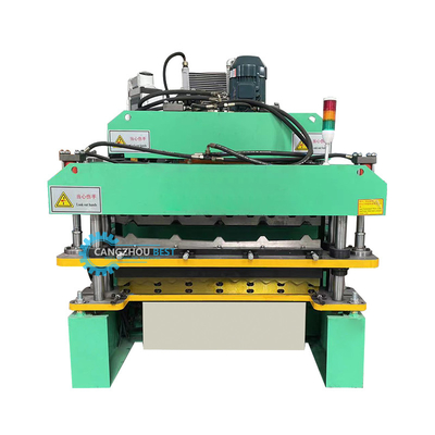 YX840&amp;836 Stahlprofil-Doppelschicht-Dachfarbblatt-Rollformmaschine