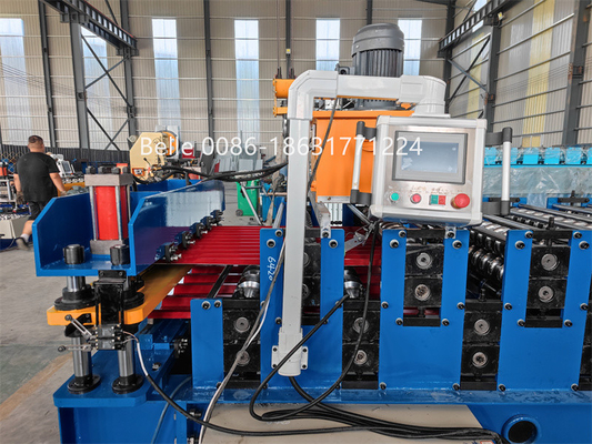 Delta PLC 15-20m/Min Geschwindigkeit Doppelschicht Rollformmaschine Benutzerfreundliches Design