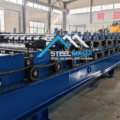 5.5Kw Hauptmotorleistung Doppelschicht-Dachblechmaschine 8-12m/Min Formschnelligkeit für langlebige Dachdecken