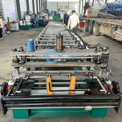 PPGI GI Farbstahl Profil Dachplatte / Panel Roll Formmaschine