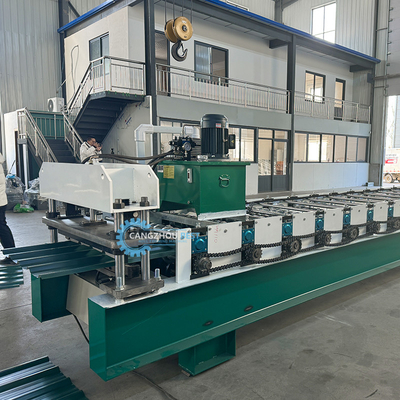 PPGI GI Farbstahl Profil Dachplatte / Panel Roll Formmaschine