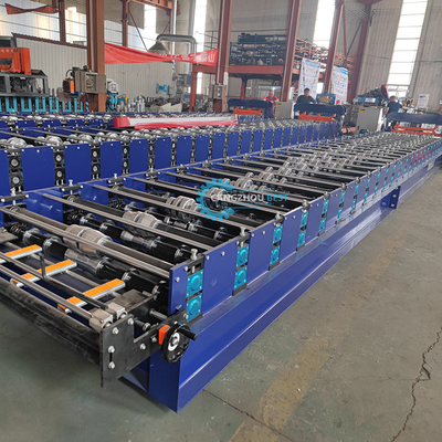 Russland Beliebte H44 Stahlprofil galvanisierte Dachplatten Rollenformmaschine