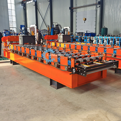 Farbstahl-IBR-Dachblech- / Fliesen-Einschicht-Dachblech-Rollformmaschine