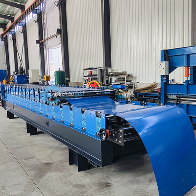0.14 MM bis 0,3 MM Doppelschicht Stahlprofil-Dachblech-Rollformmaschine