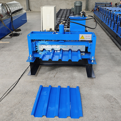 Hydraulisches Schneiden 45 Stahl-Rollende Dachplattenmaschine Geräuscharm