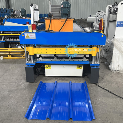 15-20m/Min Doppelschicht-Dachrollenformmaschine für die Anpassung von Breiten