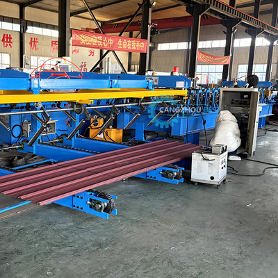 PLC perfekt geformte langlebige Rollenformmaschine für Dachbleche