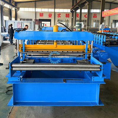 PLC perfekt geformte langlebige Rollenformmaschine für Dachbleche