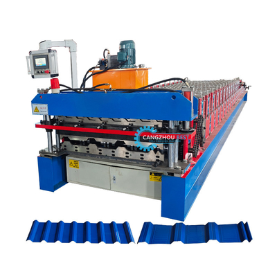Zwei Profile in einer Rollenformmaschine für PPGI-Rohstoff und schnelle Produktionsgeschwindigkeit