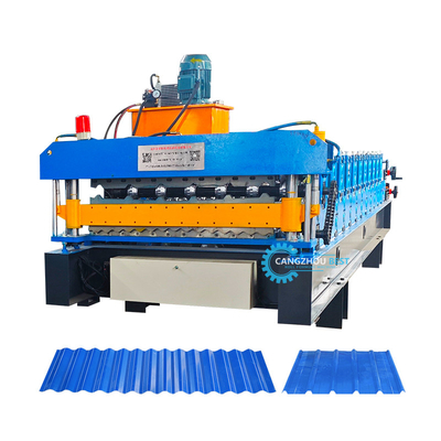 0.6mm-Rollformmaschine von Delta PLC für große Projekte
